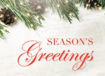 Season's Greetings Holiday Sprigs