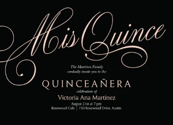 Fancy Formal Mis Quince