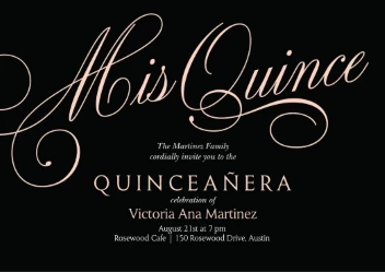 Fancy Formal Mis Quince