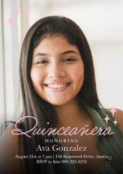 Modern Stars Quinceañera