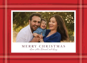 Holiday Plaid & Merry Moments