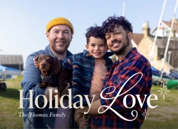 Holiday Love And Snowflakes