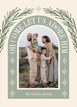 Let Us Adore Him Arch