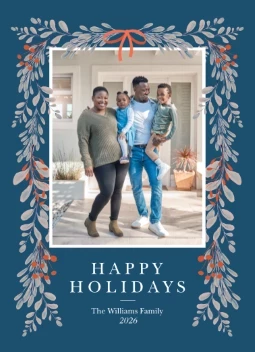 Bows and Garland Holiday