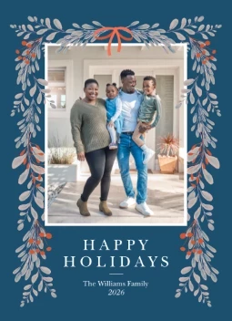 Bows and Garland Holiday