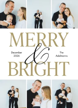 Merry & Bright Multiphoto