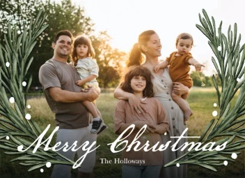 Merry Christmas Greenery
