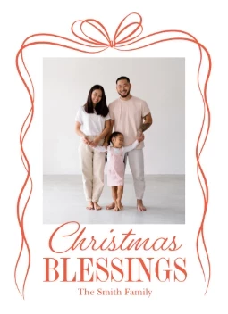 Christmas Blessings Bow