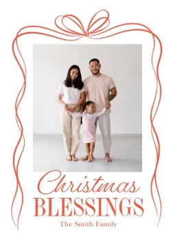 Christmas Blessings Bow