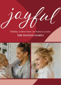 Abstract Joyful Holiday