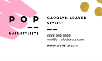 Salon Pop Colors Abstract