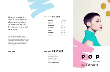 Salon Pop Colors Abstract