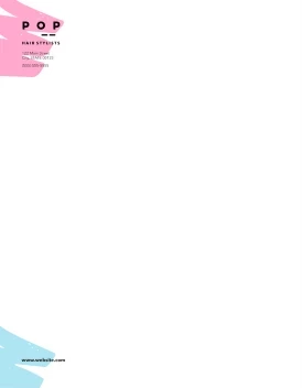 Salon Pop Colors Abstract