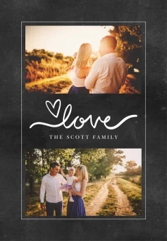 Love Script With Heart