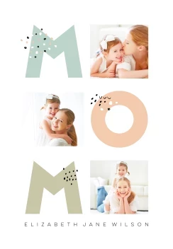 MOM Letter Shapes
