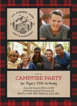 Smores Campfire Party