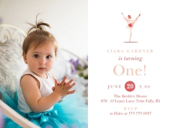 Ballerina Birthday Girl