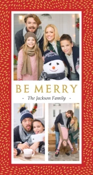 Wrapping Paper Effect Merry