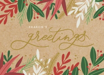 Greeting Botanical Craft