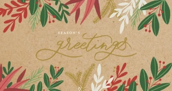 Greeting Botanical Craft