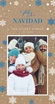 Snowflakes Paper Textured