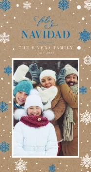 Snowflakes Paper Textured