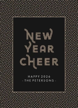 Dotted Frame New Year