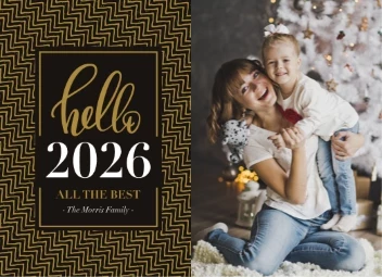 Hello New Year Glitter