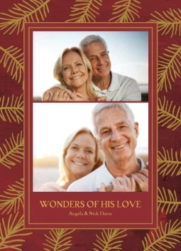 Festive Leaves Golden