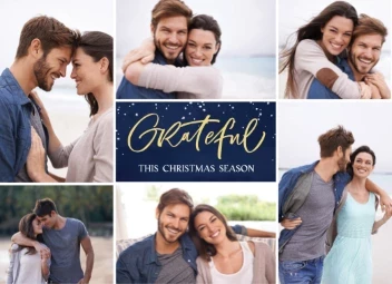 Grateful Lettering and Snow