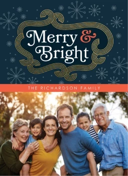 Modern Gold Lines Christmas