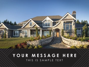 Diagonal Lines Banner