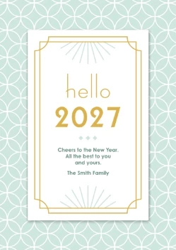Geometric New Years