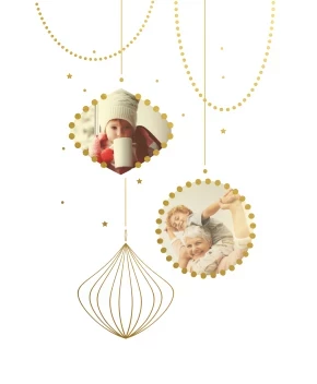 Christmas Bauble Gold