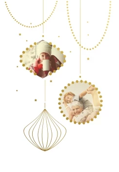 Christmas Bauble Gold
