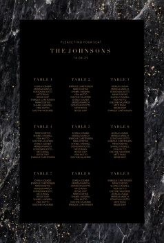 Marble Gold Splatter