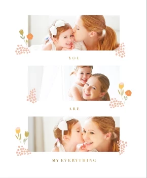 Flowers Bushes Collage