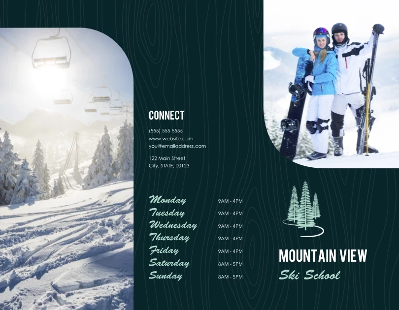 Ski School Trees