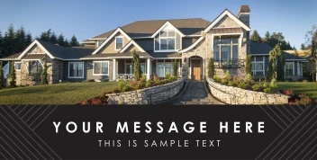 Diagonal Lines Banner