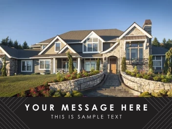 Diagonal Lines Banner