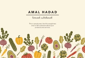 Nutritionist Vegetables