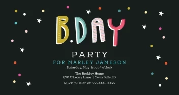 Birthday Stars