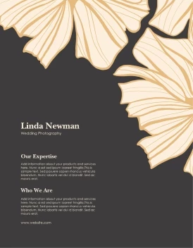 Petal Illustration Wedding Photography