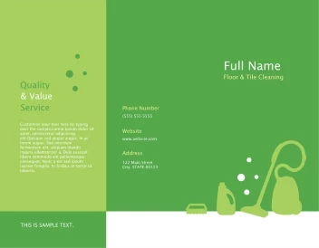 Cleaning Tools Illustration