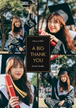 A Big Thanks Graduate