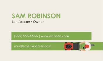 Lawnmower Landscaping