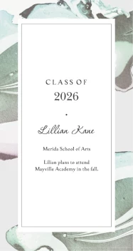 Pastel Marble Border