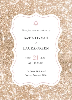 Bat Mitzvah Sparkles