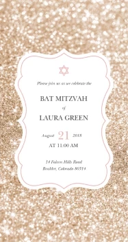 Bat Mitzvah Sparkles