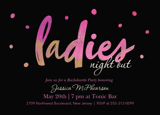 Neon Paint Night
